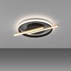 Illuminazione Leuchten Direkt KORSA Plafoniera LED Oro, Nero, 1-Luce