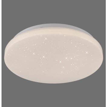 Illuminazione Leuchten Direkt URANUS Plafoniera LED Bianco, 1-Luce