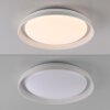 Illuminazione Leuchten Direkt SATI Plafoniera LED Bianco, 1-Luce