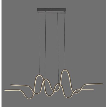 Illuminazione Paul Neuhaus Altitude Lampada a sospensione LED Nero, 1-Luce