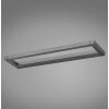 Illuminazione Paul Neuhaus Puro Applique LED Grigio, 1-Luce