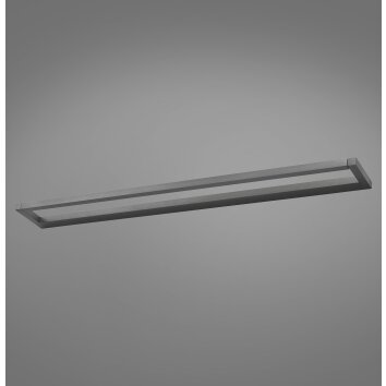 Illuminazione Paul Neuhaus Puro Applique LED Grigio, 1-Luce