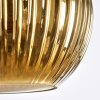 Koyoto Lampadario a sospensione, Lampada a sfera, Lampada a sospensione a cluster 30 cm Oro, 3-Luci