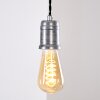 Vintage Lemone Lampadario a sospensione Argento, 1-Luce