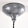 Vintage Lemone Lampadario a sospensione Argento, 1-Luce