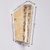 Acerra Applique Bianco, 1-Luce