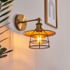 Moena Applique Ottone antico, Bronzo, 1-Luce