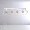 Babol Lampadario a sospensione Bianco, 4-Luci