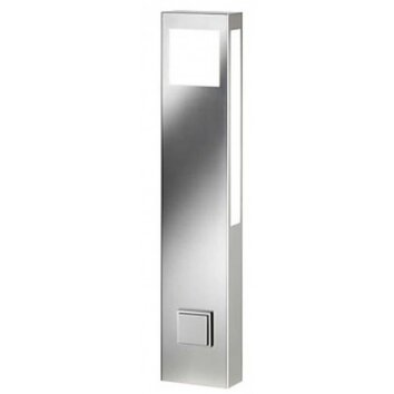 Illuminazione CMD Paulo Illuminazione viale Acciaio inox, 1-Luce