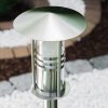 Fukuoka Lampada da terra per esterno Acciaio inox, Trasparente, chiaro, 1-Luce