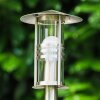 Fukuoka Lampada da terra per esterno Acciaio inox, Trasparente, chiaro, 1-Luce