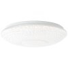 Brilliant Nunya Plafoniera LED Cromo, 1-Luce, Telecomando