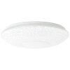 Brilliant Nunya Plafoniera LED Cromo, 1-Luce, Telecomando