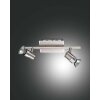 Fabas Luce ALICE Faretto da soffitto Nichel opaco, 2-Luci