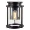 KS Verlichting Sydney Applique Nero, 1-Luce