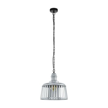 EGLO WRAXALL Lampadario a sospensione Nero, Argento, 1-Luce