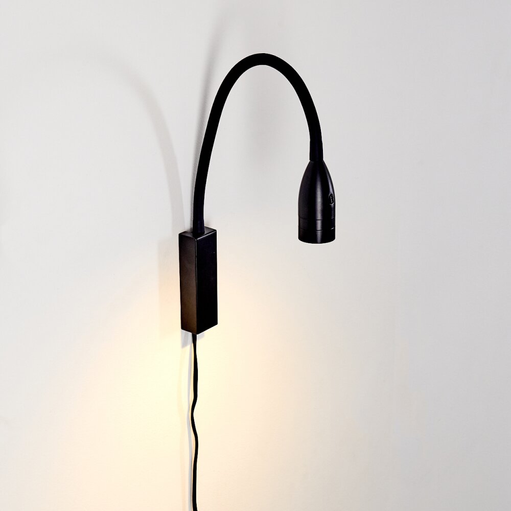 Alsea Lampada da comodino LED Nero H3311790