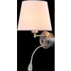 Mantra CAICOS Applique LED Nichel lucido, Nichel opaco, 1-Luce