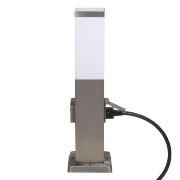 KS Verlichting Fiss Presa elettrica per esterno, Illuminazione viale Acciaio inox, 1-Luce